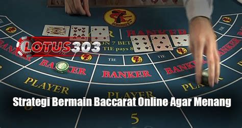 strategi bermain baccarat online Array
